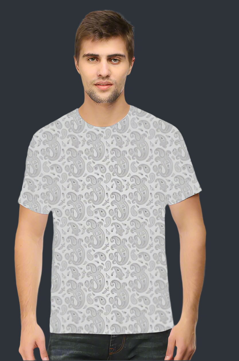 Men's Printed Premium Tshirt